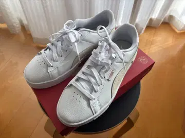 PUMA 여성용 스니커즈 24.5 화이트