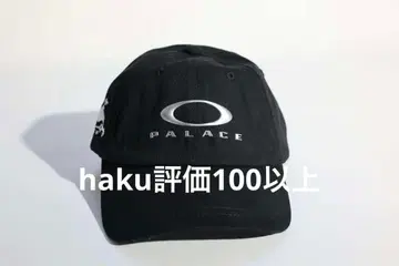 PALACE X OAKLEY 로고 블랙 캡