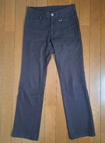 KUMIKYOKU 쿠미쿄쿠 팬츠 블랙 사이즈 S 스트레이트 실루엣