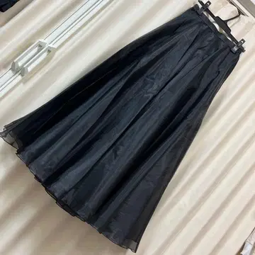 연주회 블랙 롱 스커트