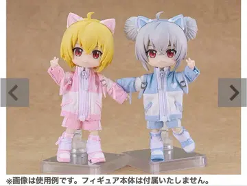 넨도로이드돌 의상 세트 서브컬쳐 저지 pink&blue 세트