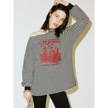 jouetie 그런지 초커 풀오버