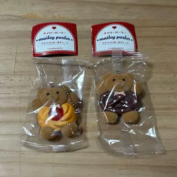 메일리 파라 마스코트 볼체인 가챠 프레첼 딸기잼