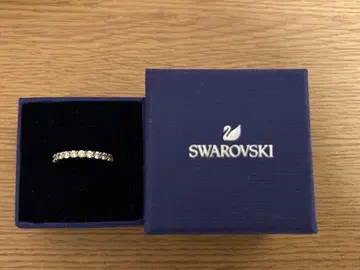 Swarovski 골드 크리스탈 반지