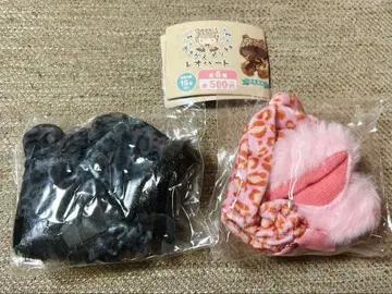 오키가에 판초 레오파드 가챠 핑크 블루 누이 촬영 누이 의상