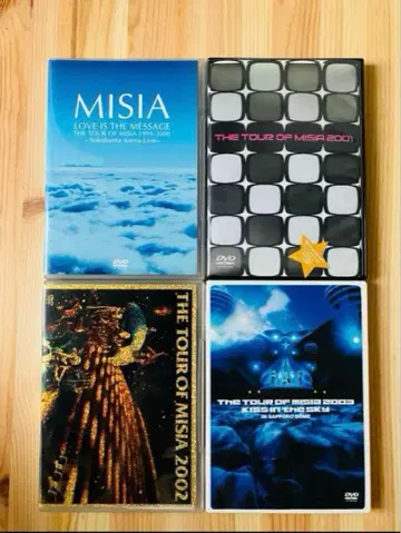 [ 4개 세트 ] Misia 라이브 DVD 묶음 판매