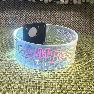 TV 아사히 드림 페스티벌 2025 드림 페스티벌 LED 리스트 밴드