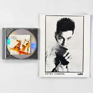Aztec Camera Love promo 세트 일본 공연 플라이어 포함