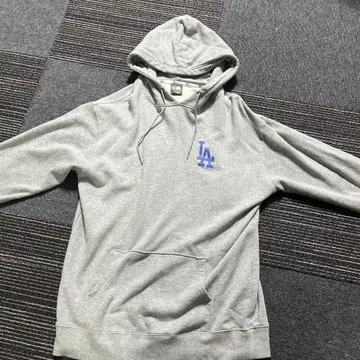 New Era Dodgers 후드티 X LARGE 그레이