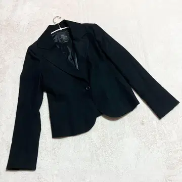 INED 이네드 * 테일러드 자켓 블랙 (7) 긴팔 일본제