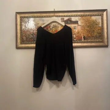 M 프리미어 돌먼 슬리브 니트 풀오버 36