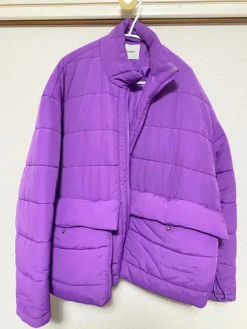 HENRIK VIBSKOV 퍼플 다운 자켓 XS