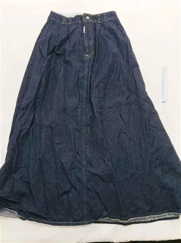 썸씽 데님 맥시 스커트 M 사이즈 인디고계 일본제