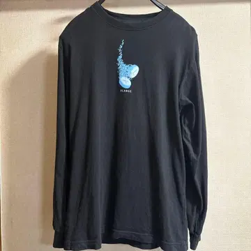 XLARGE 블랙 긴팔 티셔츠 S