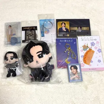 SnowMan 메구로 렌 봉제 인형 굿즈 세트