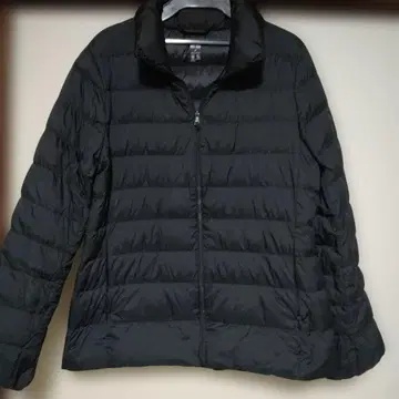 유니클로 울트라 라이트 다운 자켓 블랙 M 여성용