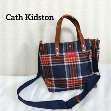 캐스키드슨 숄더백 토트백 클래런던 체크 2way