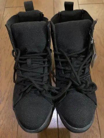 FUBAR MID 블랙 미드컷 스니커즈