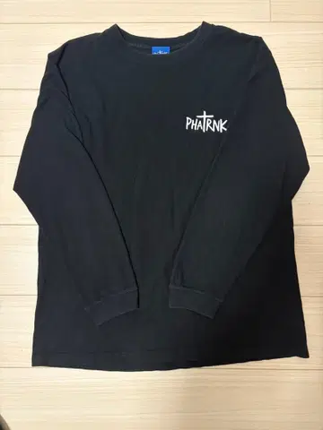 PHATRNK 블랙 긴팔T셔츠 XL 롱티
