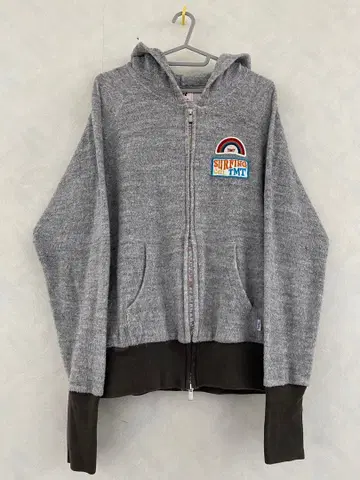 TMT 후드티 사이즈 M SURFING CAL Rainbow 더블 지퍼