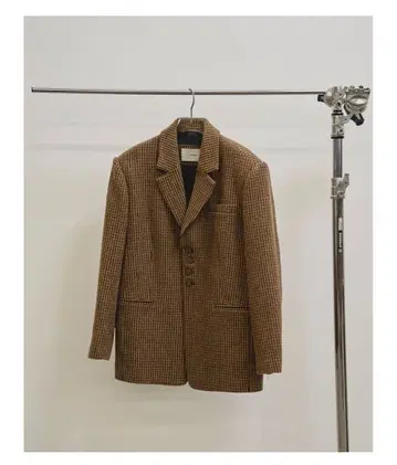 todayful 체크 무늬 테일러드 자켓 38