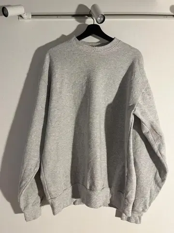 USA 코튼 14oz 헤비 플리스 맨투맨 L 사이즈 그레이