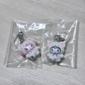 산리오 메지루시 액세서리 포근포근 스노우