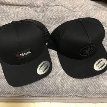 86 Baits 블랙 캡 2종 세트