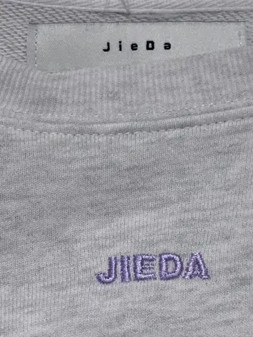 JIEDA 그레이 오버 사이즈 맨투맨 Jie-24S-B2-CT04