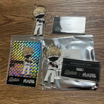 마린즈  아크릴 스탠드 2개, 홀로그램 카드