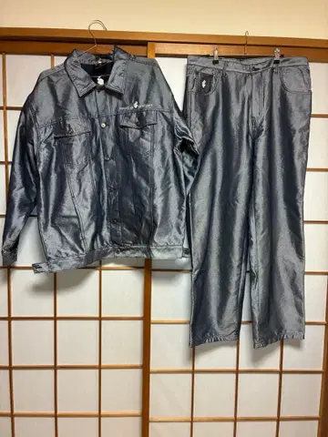 Rocawear 실버 광택 셋업 2xl