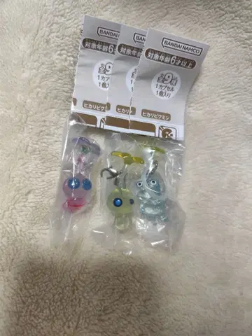 피크민 메지루시 액세서리 얼음 이슬이(히카리) 깃털 피크민 가챠