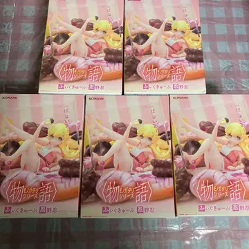 바케모노가타리 오시노 시노부 피규어큐브 5개