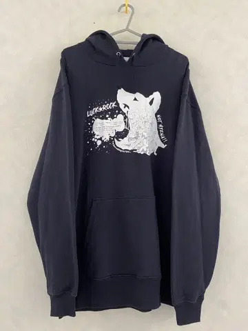 새상품급 LUCK ROCK 후드티 XL 랙락 온라인 뽑기 게임