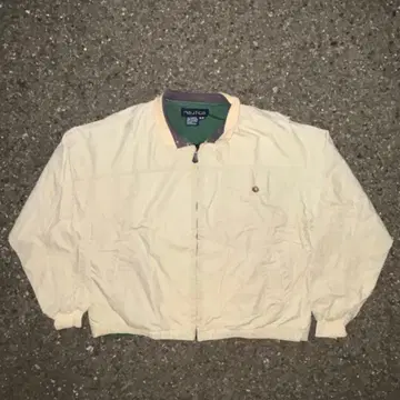 90s Nautica 집업 나일론 워크 자켓 짧은 기장 분위기