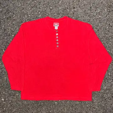 90s usa제 Marlboro 헨리넥 써멀 긴팔 발색