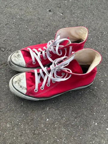 CONVERSE ALL STAR 레드 스니커즈