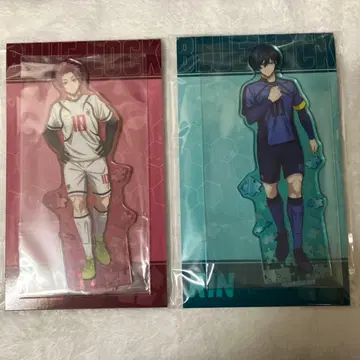 블루 록 [ 이토시 사에 이토시 린 ] 아크릴 스탠드 2개 세트