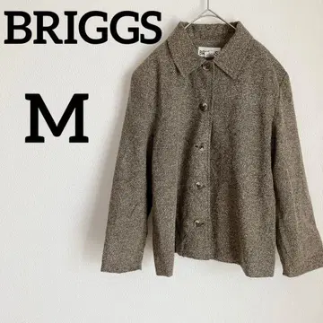 BRIGGS [ M ] 버튼 자켓 브라운 계열 가을 옷 겨울 의류