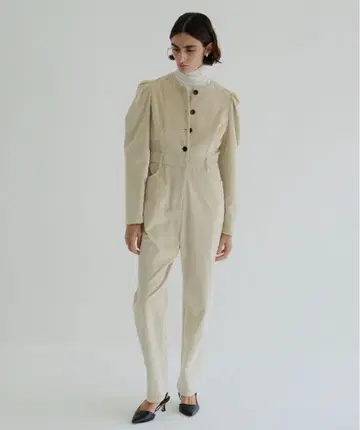 CLANE 코듀로이 베이지 살로펫