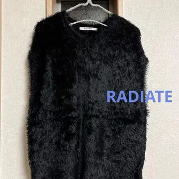 RADIATE 샤기 니트 베스트