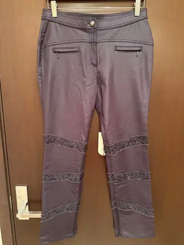 이타리야 레이스 장식 캐주얼 팬츠 사이즈 9