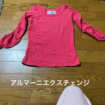 새상품급 아르마니 익스체인지 7부 소매 T셔츠