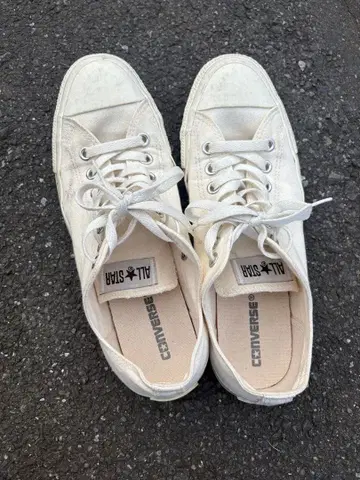 CONVERSE ALL STAR 화이트 스니커즈