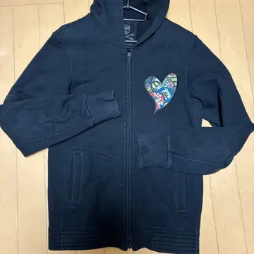 ROEN 백 프린트 파카