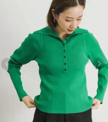 2WAY 터틀 리브 니트 GREEN 어반 리서치