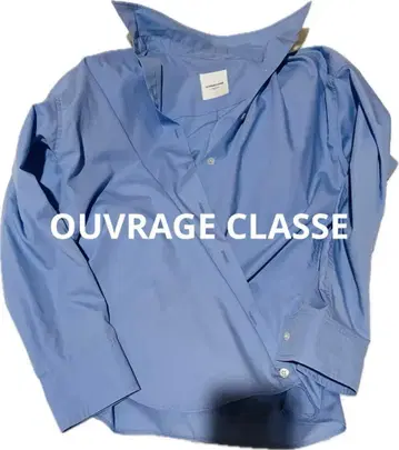 OUVRAGE CLASSE 블루 셔츠