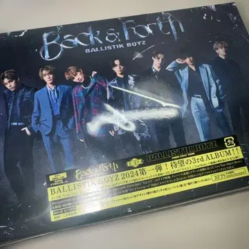 Ballistikboyz back&forth 라이브 Blu-ray반