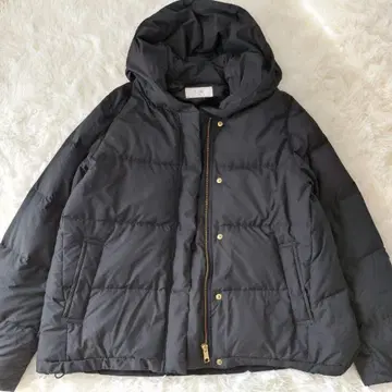 슬로브 이에나 드로스트 코드 숏 다운 자켓 블랙 40