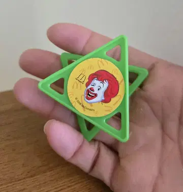 레어 빈티지 로널드 맥도날드 스피너 스탬프 아메토이